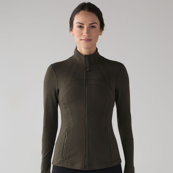 lululemon athletica Jackets & Blazers - Lululemon Define Jacket Luon Size 8 (M) - Dark Olive Green